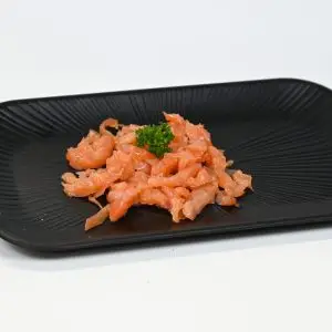Zalmsnippers (per 100g)